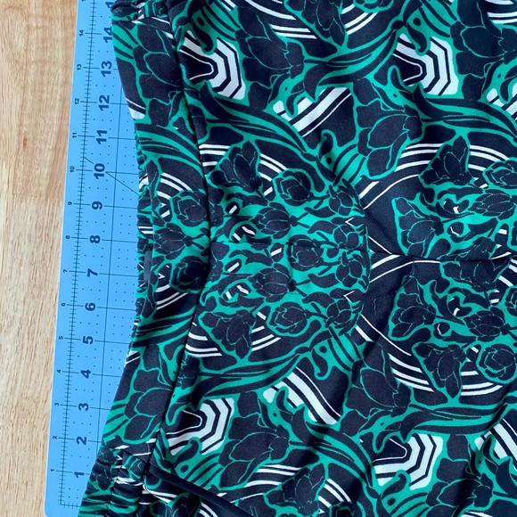 J. Crew Outfit in Emerald Green Art Nouveau Print - Size 10 - Picture 7 of 7